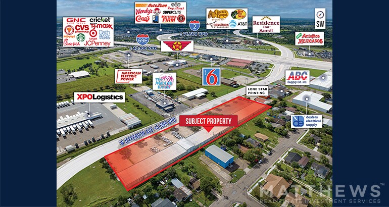 More Photos Of 1804-1828 W Jefferson Ave, Harlingen Light Manufacturing For Lease