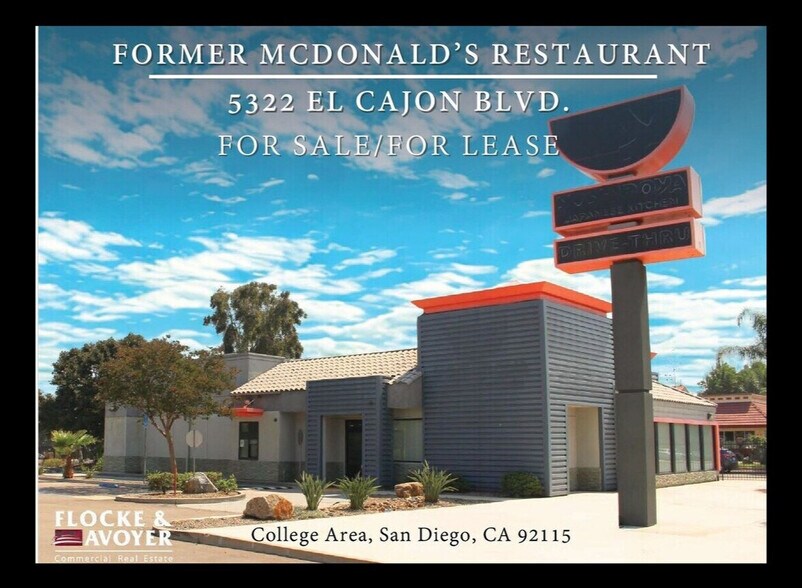 More Photos Of 5322 El Cajon Blvd, San Diego Fast Food For Lease