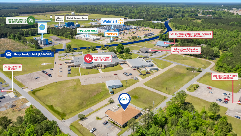 More Photos Of 1019 Fred Lagrone Dr, Crossett Medical For Sale