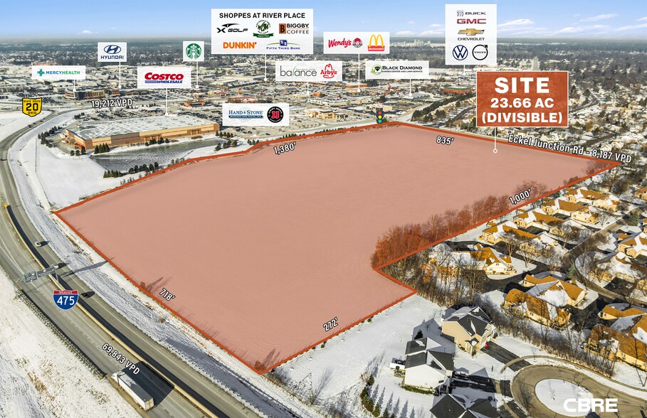 More Photos Of 12301 Eckel Junction Rd, Perrysburg Land For Lease