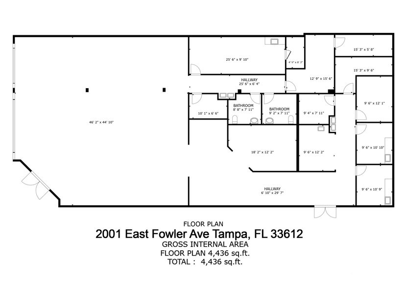 More Photos Of 2001-2043 E Fowler Ave, Tampa General Retail For Lease