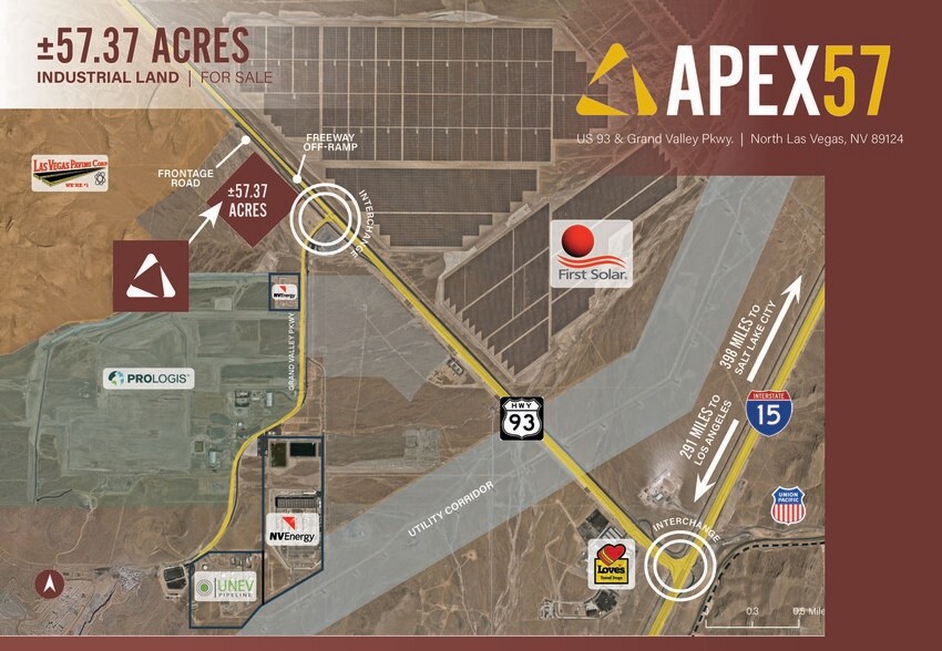 Primary Photo Of Apex, North Las Vegas Land For Sale