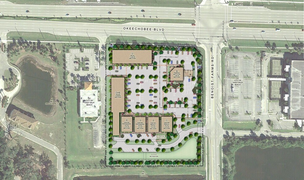 More Photos Of 8132 Okeechobee Blvd, West Palm Beach Storefront Retail Office For Sale