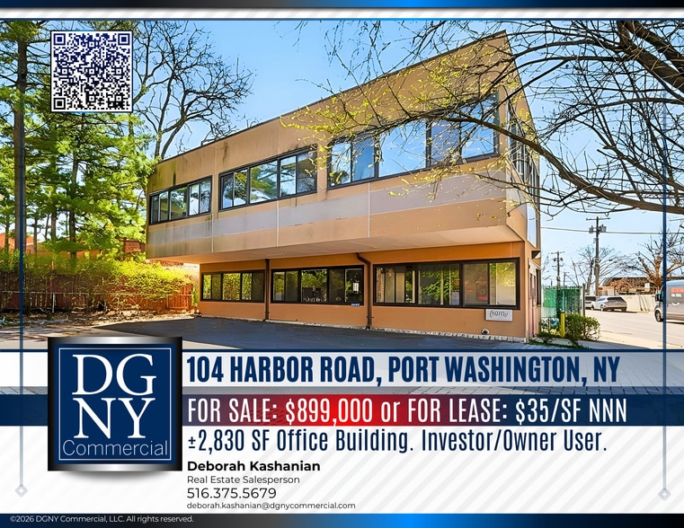 Primary Photo Of 104 Harbor Rd, Port Washington Office For Sale