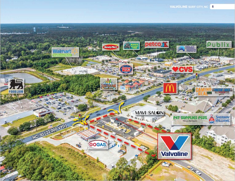 More Photos Of 13600 NC-50, Surf City Storefront For Sale