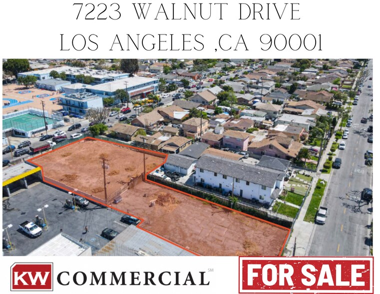 Primary Photo Of 7225 Walnut Dr, Los Angeles Land For Sale