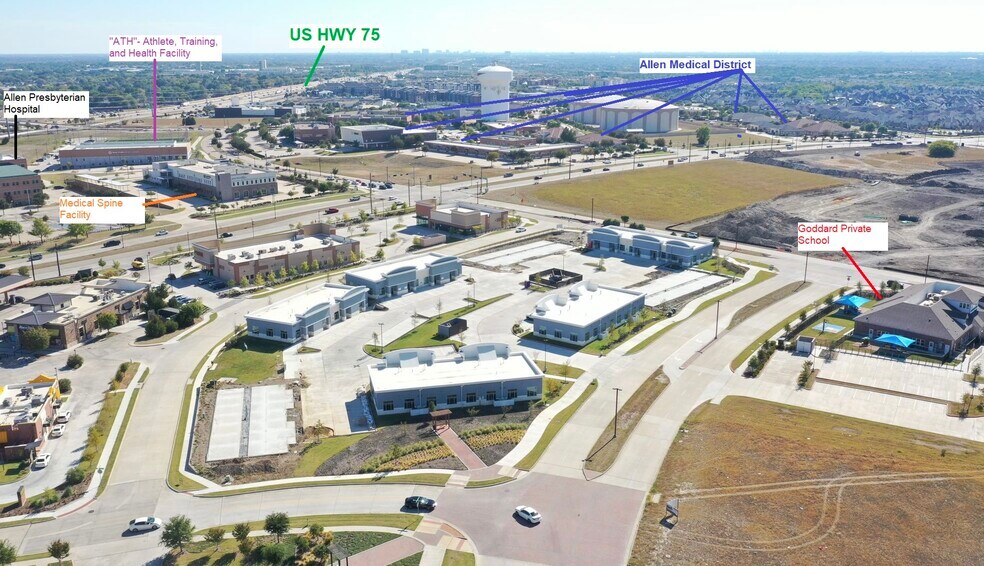 More Photos Of 945 Stockton Dr, Allen Medical For Sale