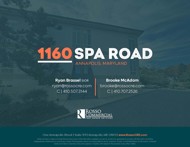 More Photos Of 1160 Spa Rd, Annapolis Office For Sale