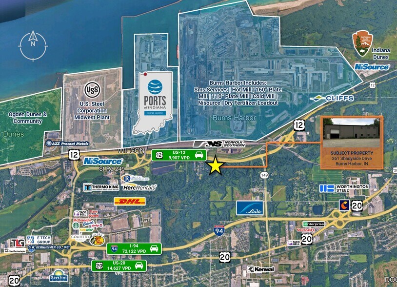 More Photos Of 361 Shadyside Rd, Burns Harbor Service For Sale