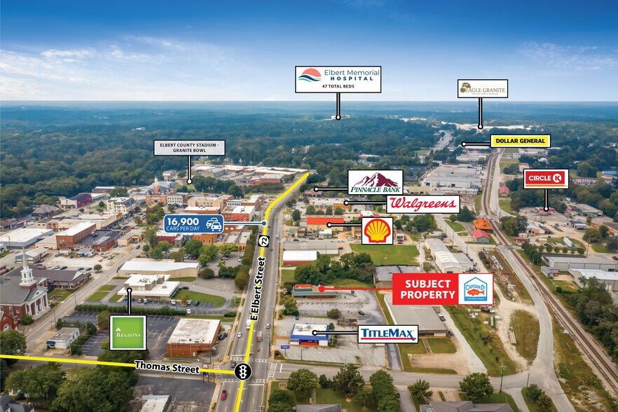 More Photos Of 123 Elbert St, Elberton Fast Food For Sale