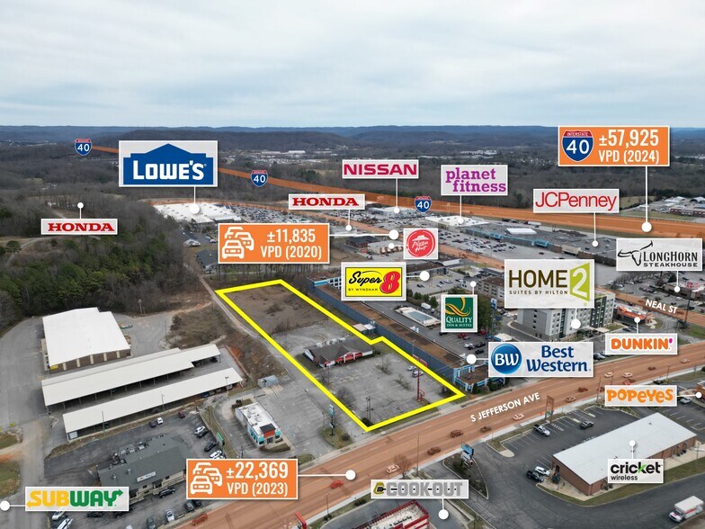 Primary Photo Of 880 S Jefferson Ave, Cookeville Restaurant For Sale