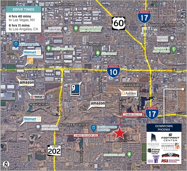 More Photos Of 3420 S 35th Ave, Phoenix Contractor Storage Yard For Lease