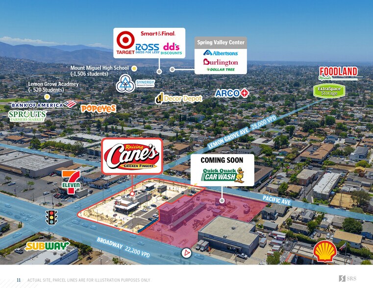 More Photos Of 7593 Broadway, Lemon Grove Fast Food For Sale