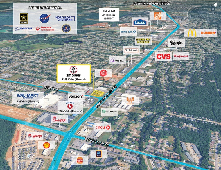 More Photos Of 11594 Memorial Pky SW, Huntsville Fast Food For Sale