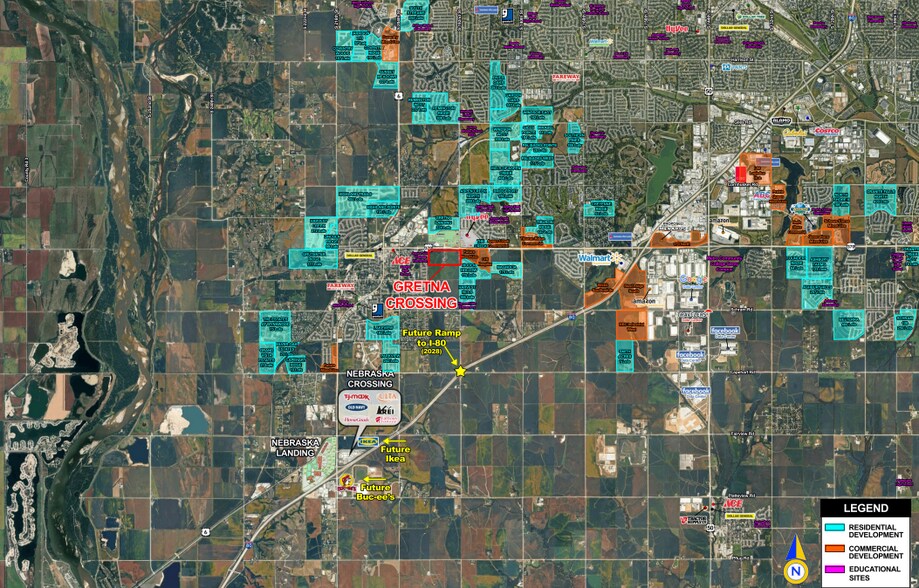 More Photos Of Highway 370 & S 192nd St, Gretna Land For Lease