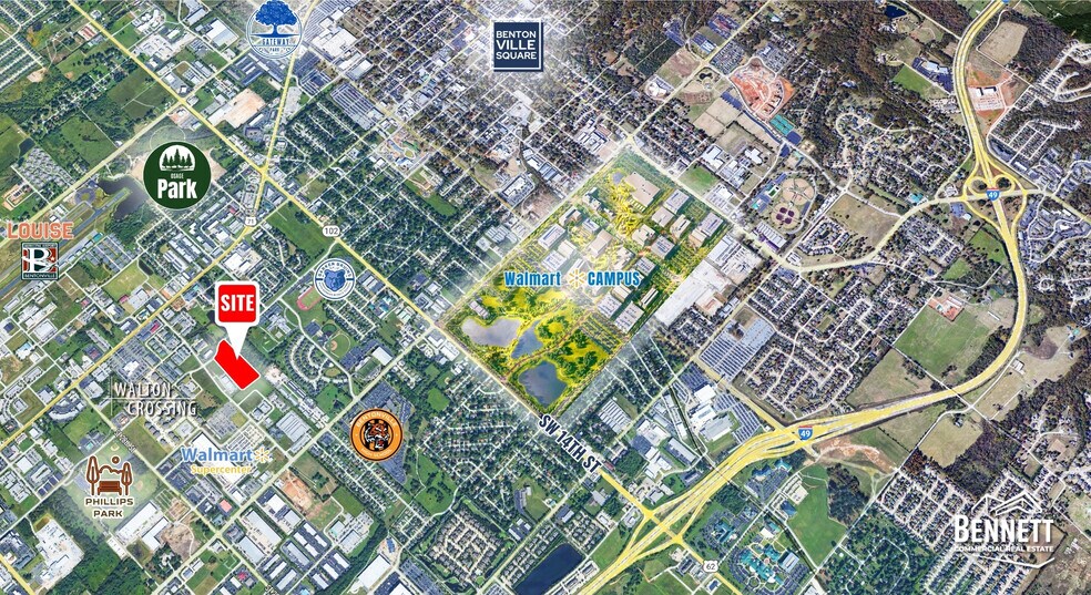More Photos Of SE C St, Bentonville Land For Sale
