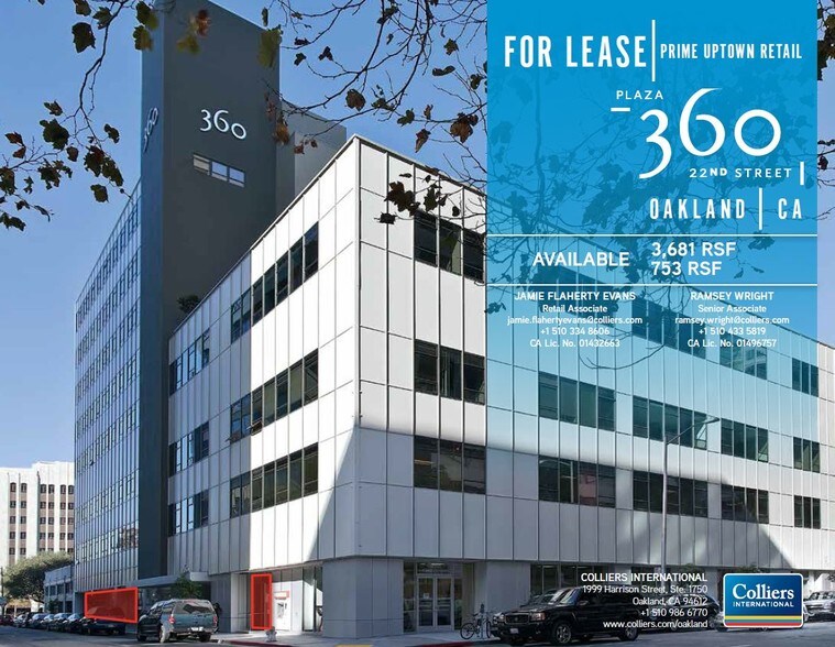 More Photos Of 360 22nd St, Oakland Office For Lease
