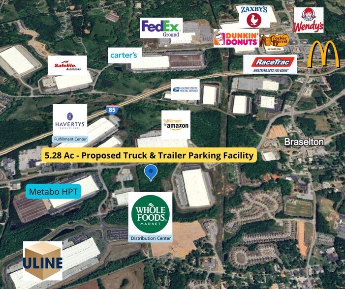 More Photos Of 436 Braselton Industrial blvd, Braselton Land For Sale