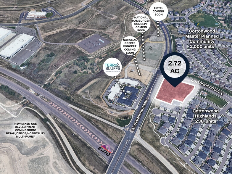 More Photos Of SEC Chambers Rd & Cottonwood Dr, Parker Land For Sale