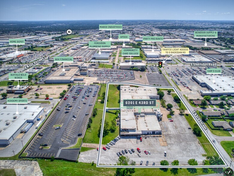 More Photos Of 6201 E 43rd St, Tulsa Manufacturing For Sale