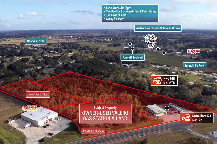More Photos Of 16449 Hwy 124, Fannett General Retail For Sale