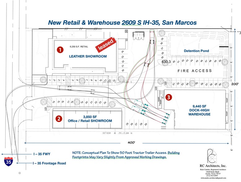 More Photos Of 2609 S Interstate 35, San Marcos Storefront Retail Office For Lease