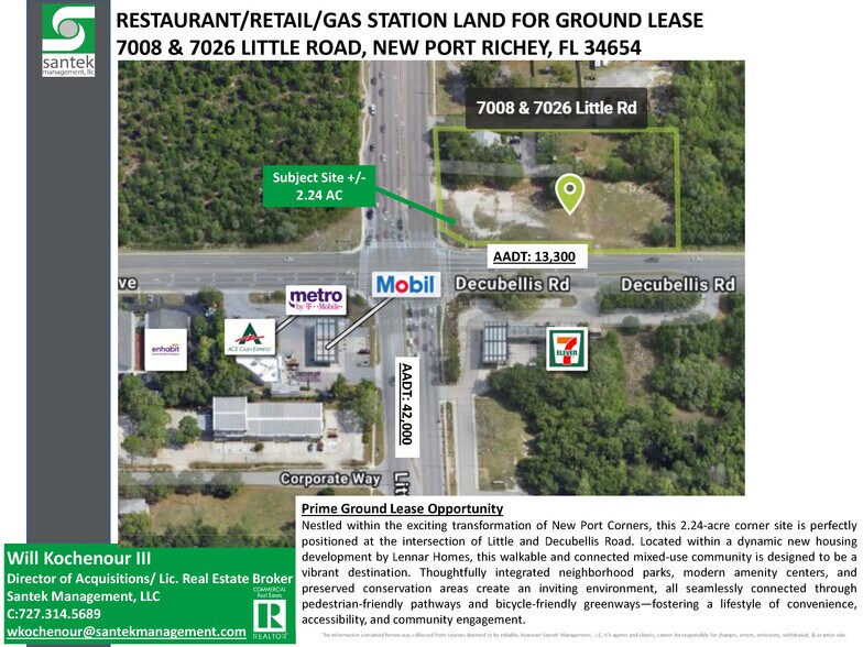 More Photos Of 7008 Little Rd, New Port Richey Land For Lease