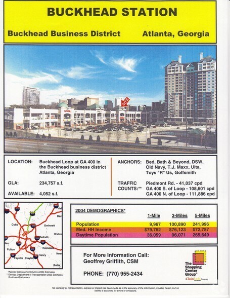More Photos Of 1 Buckhead Loop, Atlanta Storefront For Lease