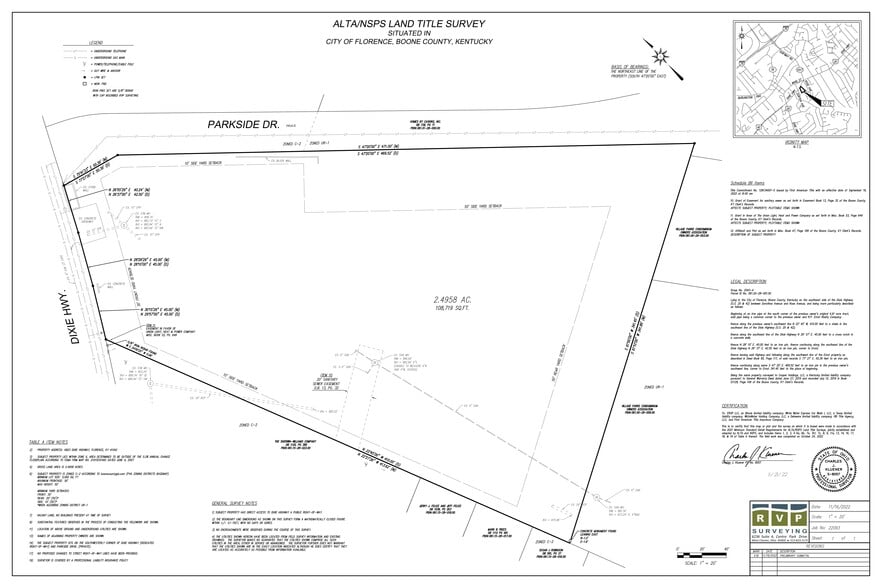 More Photos Of 6823 Dixie Hwy, Florence Land For Sale