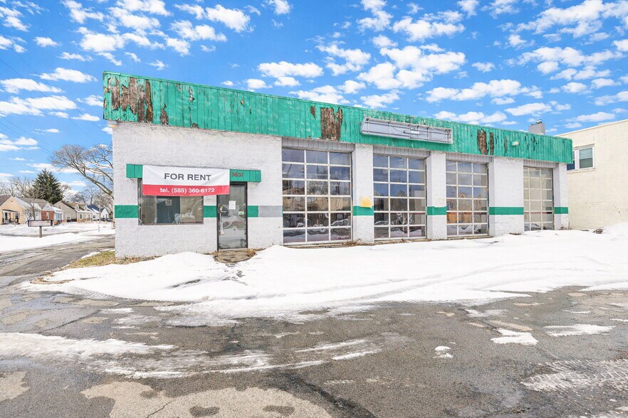 More Photos Of 3621 Dewey Ave, Rochester Service Station For Lease