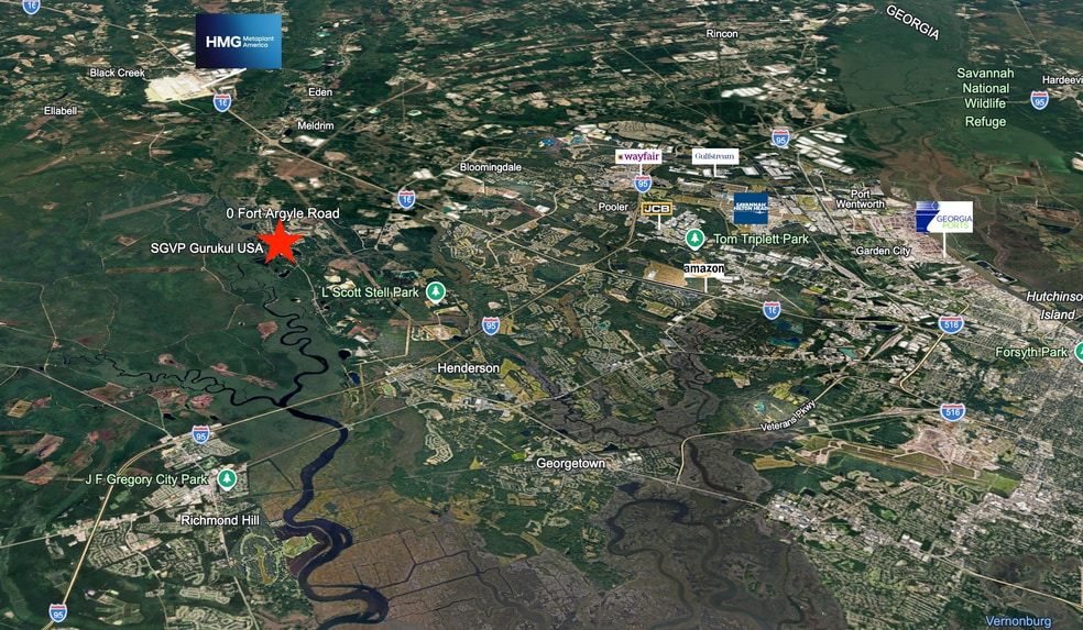 More Photos Of 00 Fort Argyle Road, Savannah Land For Sale