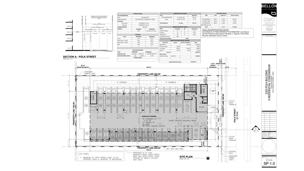 More Photos Of 2323 Polk St, Hollywood Land For Sale