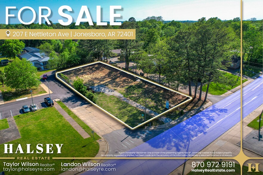 Primary Photo Of 207 E Nettleton Ave, Jonesboro Land For Sale