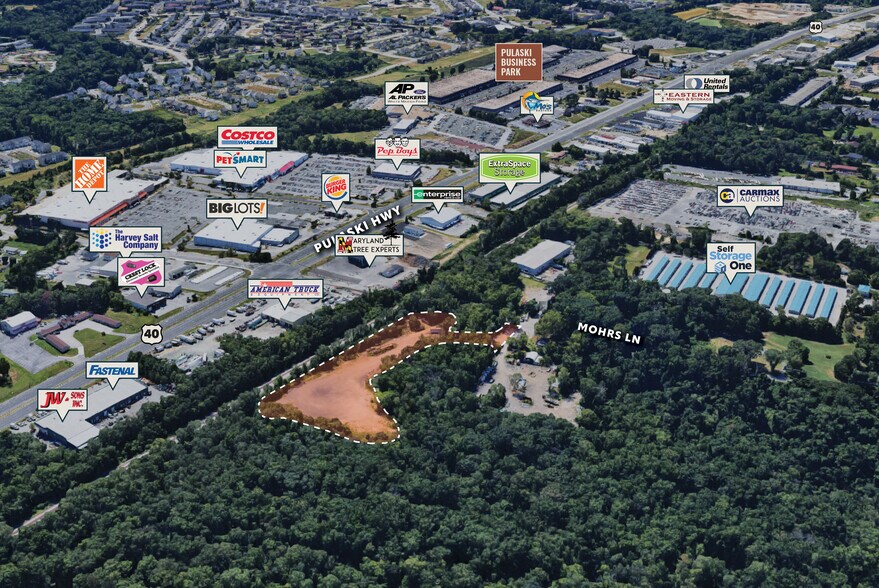 More Photos Of 1423 Mohrs Ln, Middle River Land For Lease