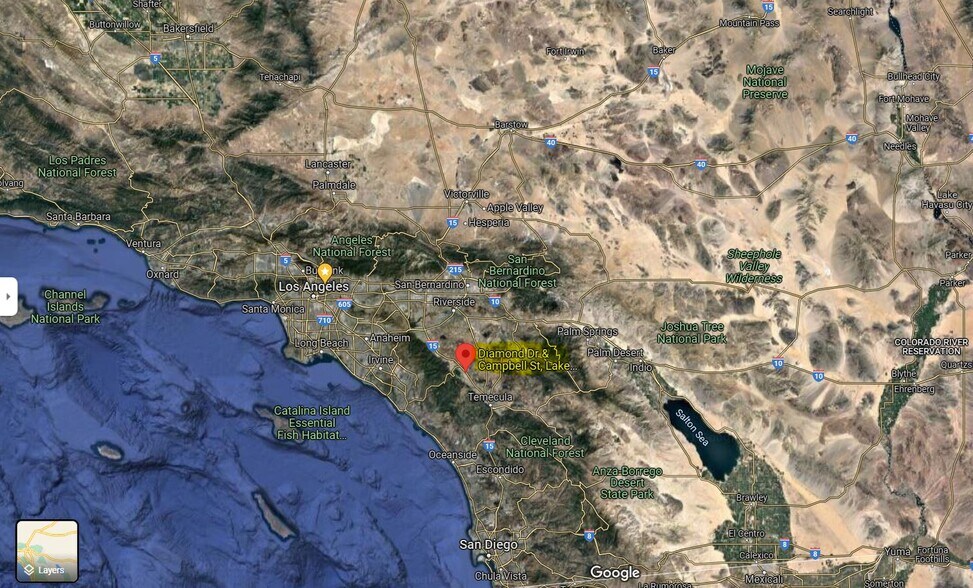 More Photos Of Diamond Dr @ Campbell, Lake Elsinore Land For Sale