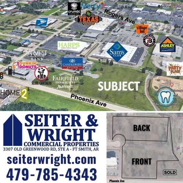 Primary Photo Of 7821 Phoenix Ave, Fort Smith Land For Lease
