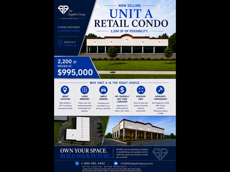 More Photos Of 6520 US Highway 9, Howell Storefront For Sale