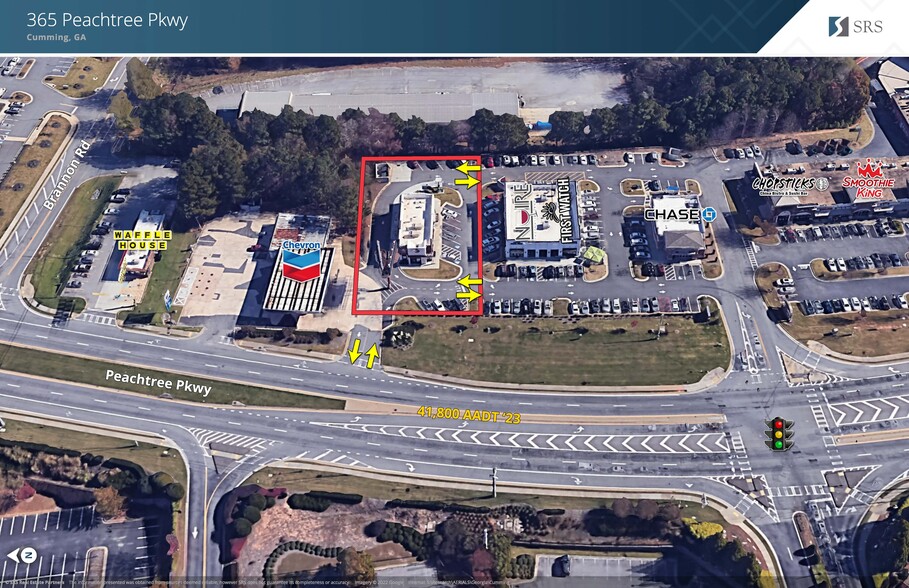 Primary Photo Of 365 Peachtree Pky, Cumming Fast Food For Lease
