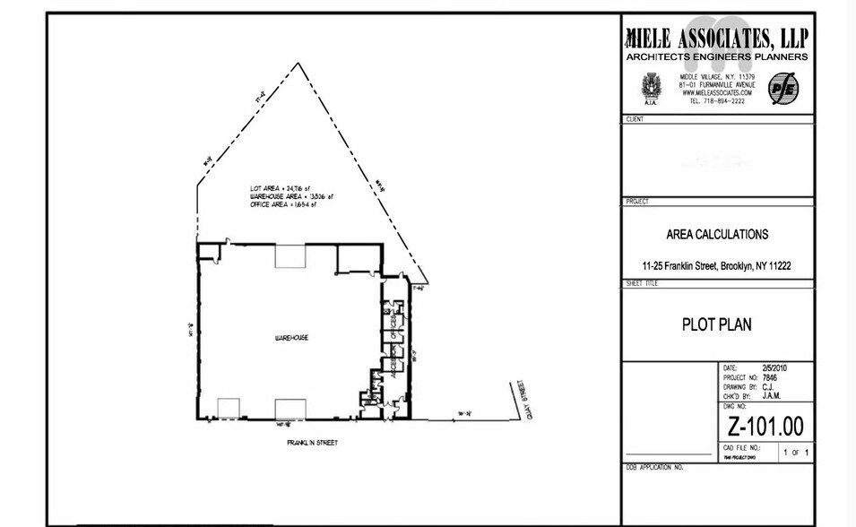 More Photos Of 25 Franklin St, Brooklyn Light Manufacturing For Lease