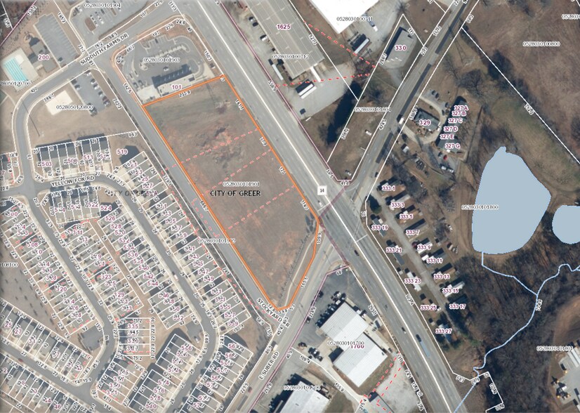 Primary Photo Of 421 &-4 Suber Rd, Greer Land For Sale