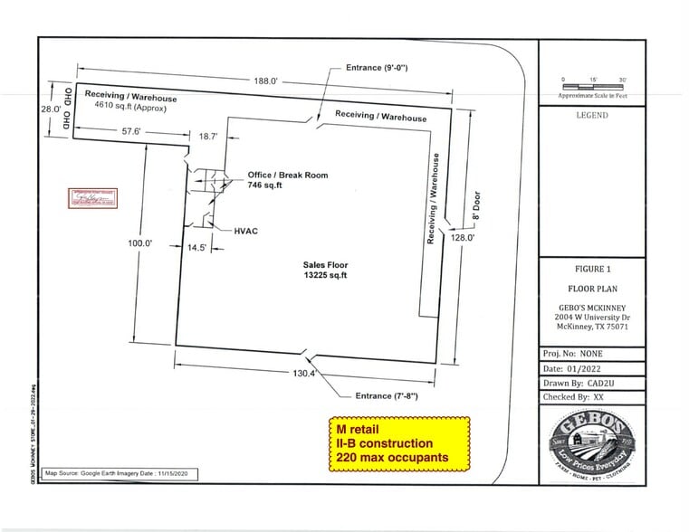 More Photos Of 2004 W University Dr, McKinney Freestanding For Sale