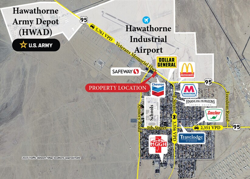 More Photos Of 1089 US Highway 95, Hawthorne Freestanding For Lease