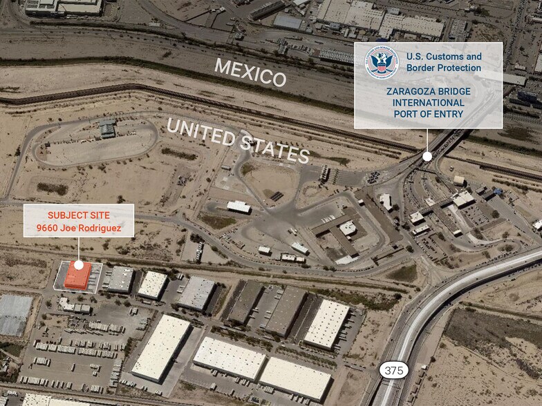 More Photos Of 9660 Joe Rodriguez Dr, El Paso Distribution For Lease