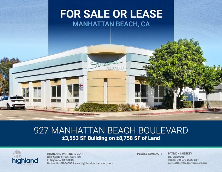 Primary Photo Of 927 Manhattan Beach Blvd, Manhattan Beach Storefront Retail Office For Sale