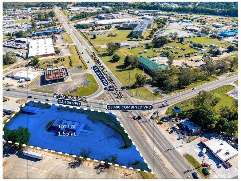 More Photos Of 1115 Coliseum Blvd, Montgomery Fast Food For Sale