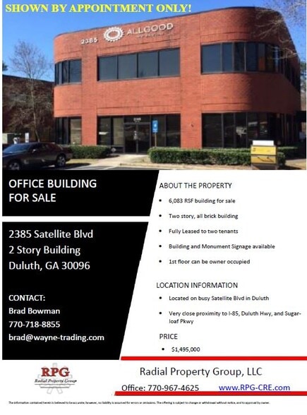 More Photos Of 2385 Satellite Blvd, Duluth Office Residential For Lease