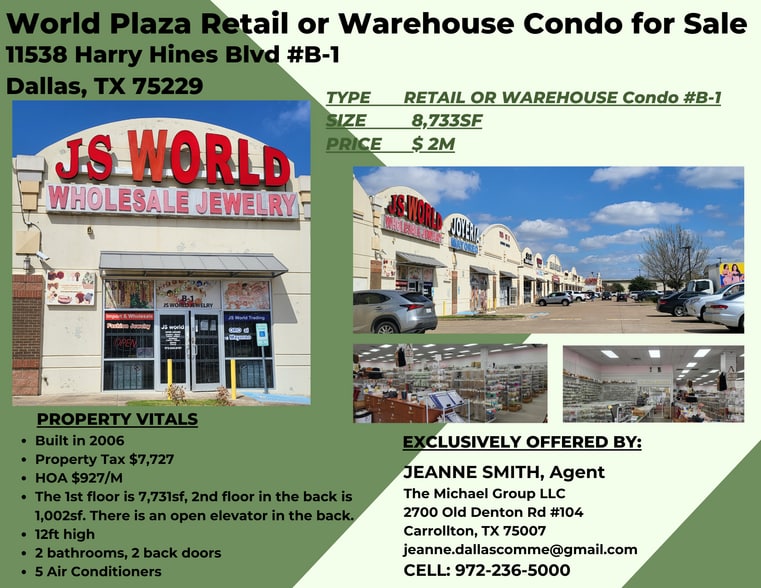 More Photos Of 11538 Harry Hines Blvd, Dallas General Retail For Sale