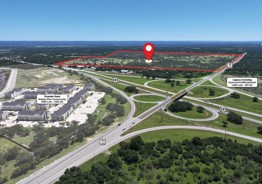 More Photos Of Hwy 71 and 281, Marble Falls Land For Sale