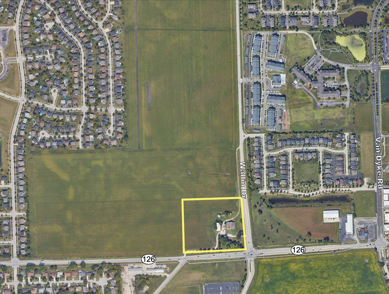 Primary Photo Of NWC of Route 126 and Wallin Drive, Plainfield Land For Sale