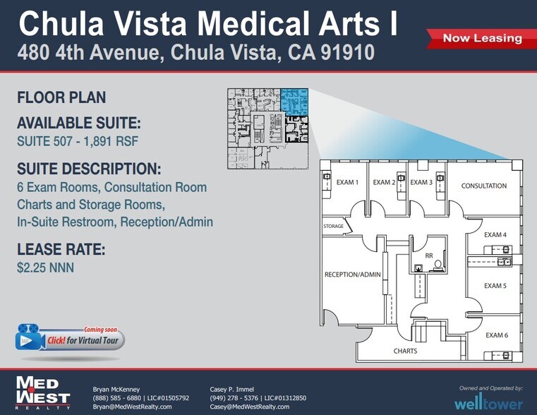 More Photos Of 480 4th Ave, Chula Vista Medical For Lease